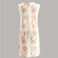 Dames Casual Mouwloze Jurk met Bloemenprint