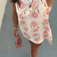 Dames Casual Mouwloze Jurk met Bloemenprint
