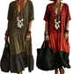 🌸 NU 50 % KORTING! 🌸 Elegante, lange bohemienjurk voor dames