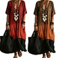 🌸 NU 50 % KORTING! 🌸 Elegante, lange bohemienjurk voor dames
