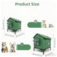 🐈 57% KORTING – Verhoogd Kattenhuis voor Buiten | Waterdicht, Geïsoleerd & Beschermd tegen Weer en Wind 🌧️✨
