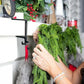 Zware 2-in-1 houders voor slingers en kerstkousen (4 stuks)