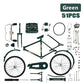 🔥Laatste dag-BESPAAR 50% UIT🔥-DIY Fiets Model Schaal