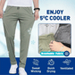 Ademende en comfortabele stretch casual broek voor heren