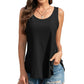 Casual Zomerse Geborduurde Tanktop met Oogjes voor Dames
