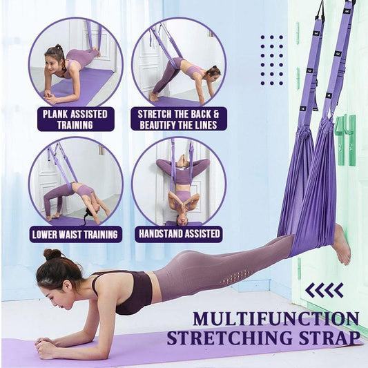 【💗Tijdelijke aanbieding💗】Verbeterde yoga-stretchband