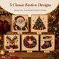 🎄✨ 50% KORTING! Alsof je elk kraaltje in een fonkelend kerstwonder tovert! Vijf ontwerpen, van rendier tot kerstman – prikken, ontspannen, en je huis straalt als nooit tevoren.