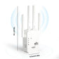 🎁Laatste dag aanbieding 49% 🔥WiFi-versterker 2025, 1200 Mbps dual-band (5 GHz/2,4 GHz) signaalversterker, dekt 930 m² en 50 apparaten, repeater met ethernetpoort voor thuis, cadeaus