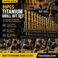 🔧 Fabrieksuitverkoop - 99-delige Titanium Boorset