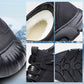 💖Wintercadeau💥Leren herensneakers met inzet van synthetisch bont