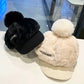 🎁Het beste cadeau voor haar 🎁👒 - dames wintermuts met korte rand🥰