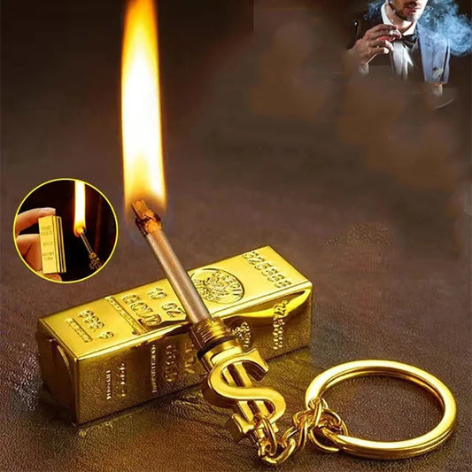 🔥Metaal Multifunctionele Sleutelhanger Aansteker