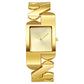 Vintage Stijl Vierkant Quartz Horloge
