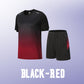 Heren-Trackpak Loose-Fit Sneldrogend Atletisch T-shirt & Korte Broek