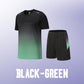 Heren-Trackpak Loose-Fit Sneldrogend Atletisch T-shirt & Korte Broek
