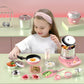 🎁[Beste cadeau voor kinderen] Real Cooking Mini Kitchen Toys voor kinderen - Set van 22 stuks🍳