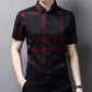 Heren Casual Ademend Zacht Korte Mouw Shirt