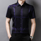 Heren Casual Ademend Zacht Korte Mouw Shirt
