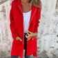 Casual Mode Lange Mouwen Rits-Hoodie Sweatshirt Jas