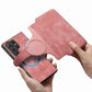 Magnetische schokbestendige telefoonhoes met afneembare kaarthouder