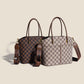 💖Vrouwen cadeau🌹Veelzijdige Bedrukte Crossbody Tote Tas Set