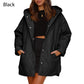 💖Trendy, lichtgewicht gewatteerd winterjack met capuchon voor dames