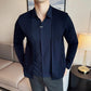 Heren Casual Effen Kleur Nep 2-delige Top