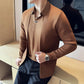 Heren Casual Effen Kleur Nep 2-delige Top