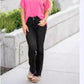 Dames Casual Hoge Taille Jeans met Zakken