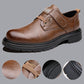 Heren Ademend Retro PU Lederen Zachte Zool Schoenen
