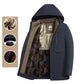Heren Winter Thermische Dikke Parka Jas met Kap