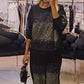 Damesmode Glanzende Oversized 2-Delige Set