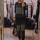 Damesmode Glanzende Oversized 2-Delige Set