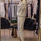 Damesmode Glanzende Oversized 2-Delige Set