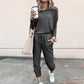 Elegante dames tweedelige outfit: Top + Broek