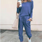 Elegante dames tweedelige outfit: Top + Broek
