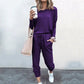 Elegante dames tweedelige outfit: Top + Broek