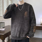 Heren Pullover Trui met Pluche Voering