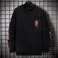 Heren Pullover Trui met Pluche Voering