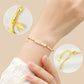 Damesarmband van Bamboe met Ketting