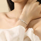 Damesarmband van Bamboe met Ketting