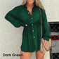 🎅Christmas Specials 50% OFF🎁🎄Women's Solid Color Long Sleeve Shirt Suit
