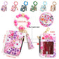 👜Dames Boho Stijl Kaart Tas met Kralen Armband en Sleutelhanger Kwast🛍️