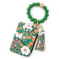 👜Dames Boho Stijl Kaart Tas met Kralen Armband en Sleutelhanger Kwast🛍️