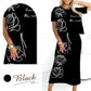 Casual T-shirt met bloemen en bustier voor dames