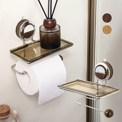 Toiletpapierhouder Zonder Boren met Plank