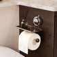 Toiletpapierhouder Zonder Boren met Plank