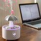 🌈💧7-kleuren roterende luchtbevochtiger met aromatherapiedruppels💧🌈Kleurrijk lichtspel met geurige nevel voor een dromerige sfeer in huis