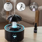 🌈💧7-kleuren roterende luchtbevochtiger met aromatherapiedruppels💧🌈Kleurrijk lichtspel met geurige nevel voor een dromerige sfeer in huis