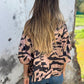 Dames zomerjack met rits en zebraprint